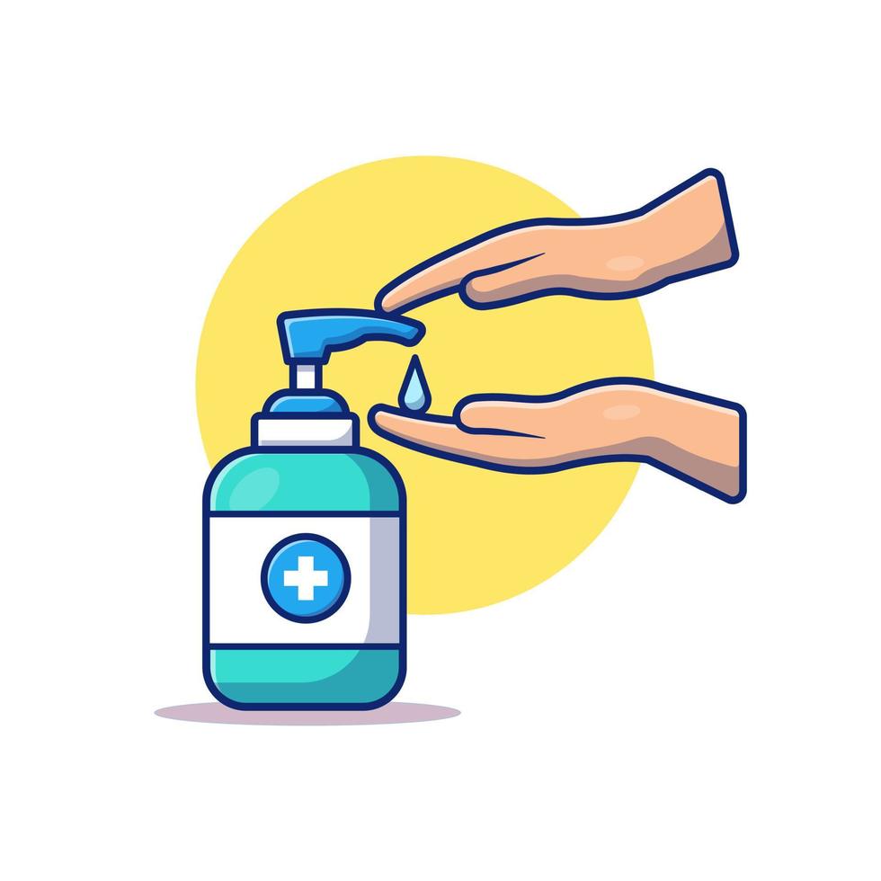 Using Hand Sanitizer