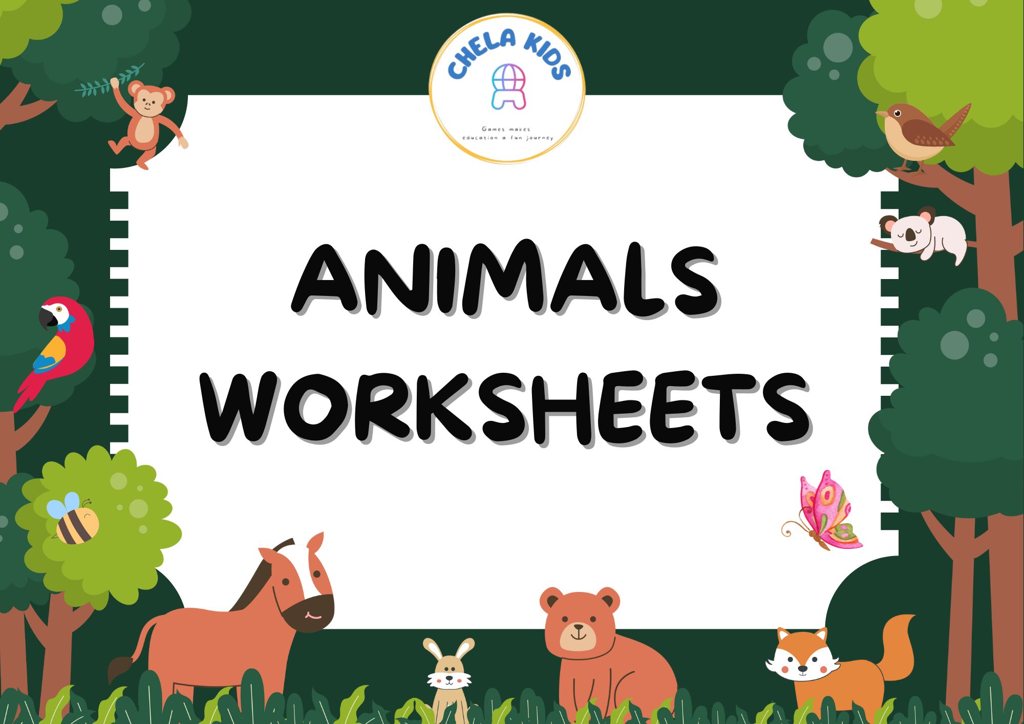Animals Worksheet