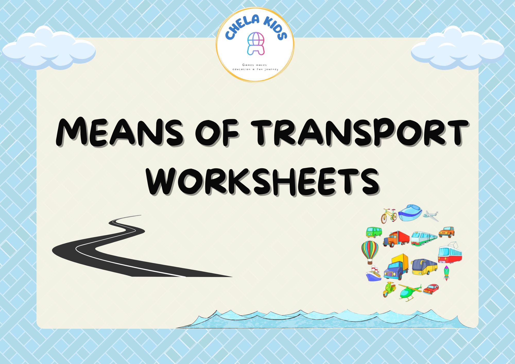 Means of Transport Worksheet