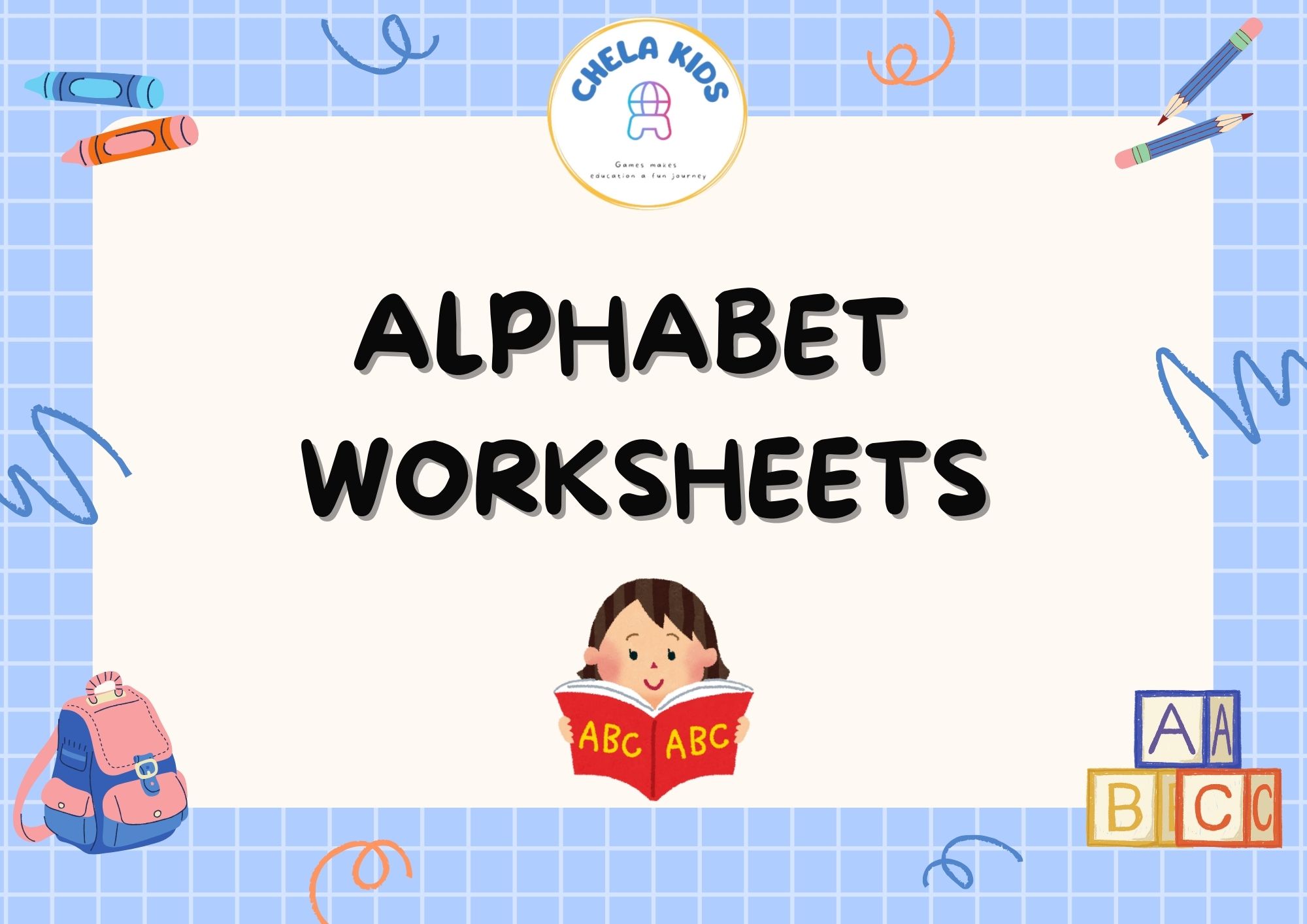 A-Z ALPHABET WORKSHEETS