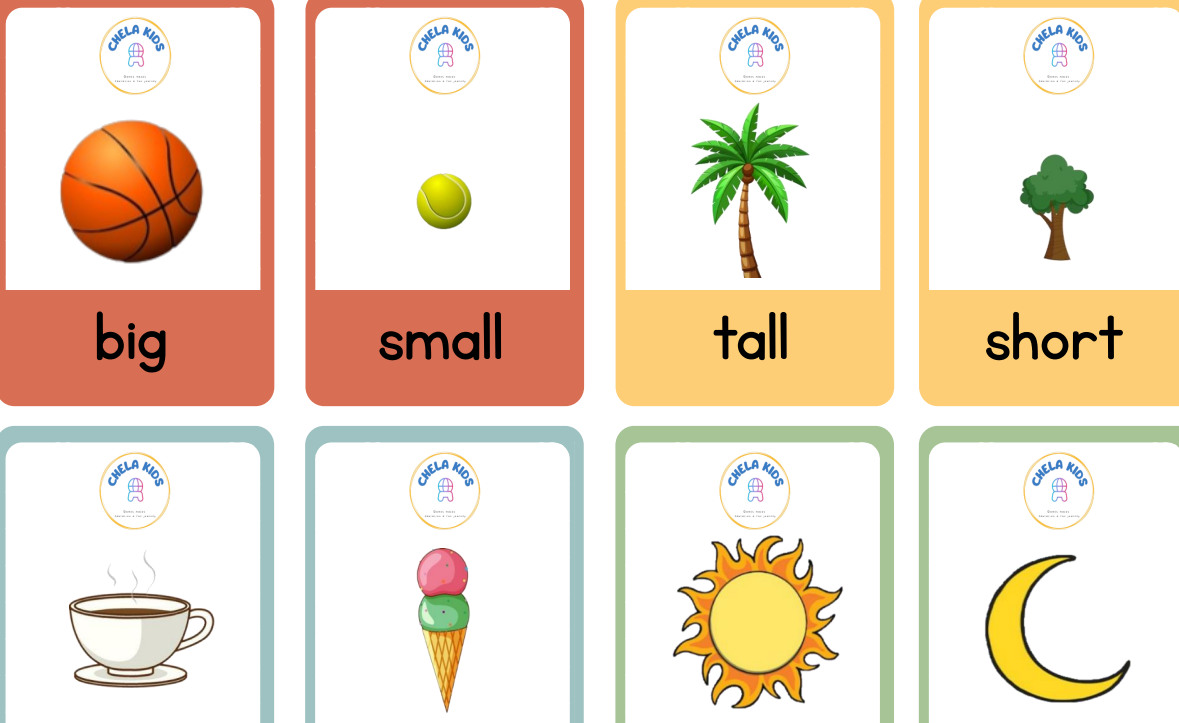 Opposites Flashcard